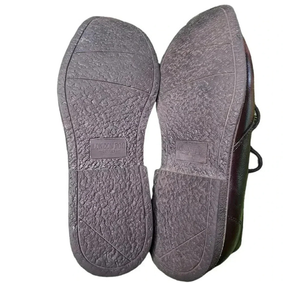 London Fog LFM Broadstreet Mens Memory Foam Black Size 9 - Picture 6 of 12